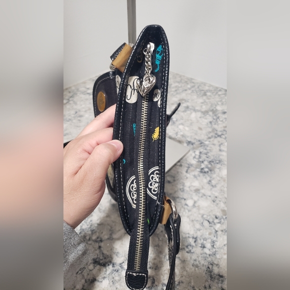 Kathy Van Zeeland Small Crossbody Featuring Colorful Charm Pins - Picture 7 of 14